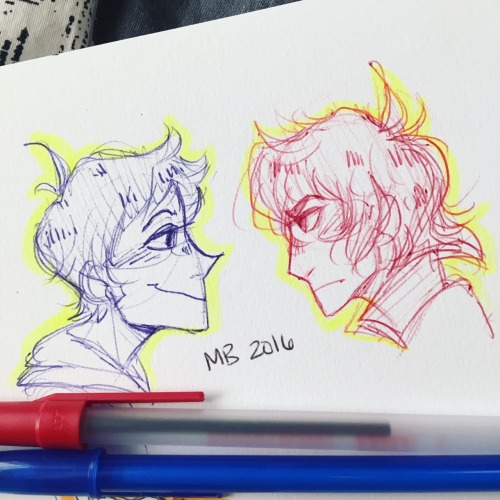 carnagekiid: a collection of voltron doodles