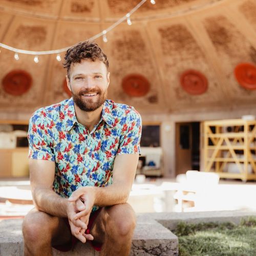 gonna release a song this friday that i wrote while on my mental health bike tour at #arcosanti - th