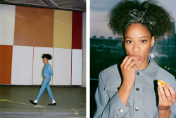 ciaomanhhattan:  Kilo Kish, Maison Kitsuné Fall/Winter 2014 Lookbook “London Beats”