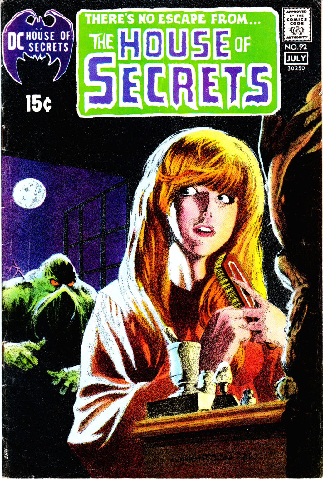 comicbookcovers:  There Is No Escape From…The House Of Secrets