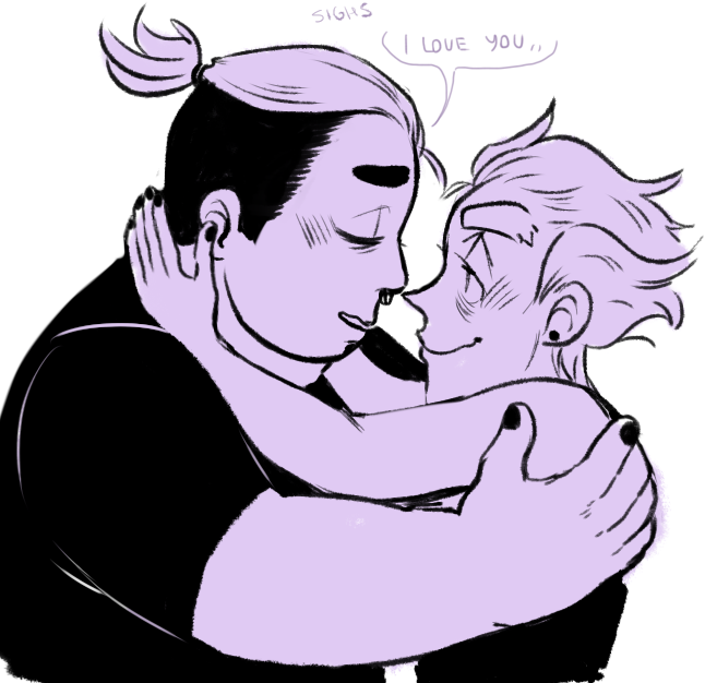 yazzdonut:   took a lil break from commissions bc this was too cute;;;   