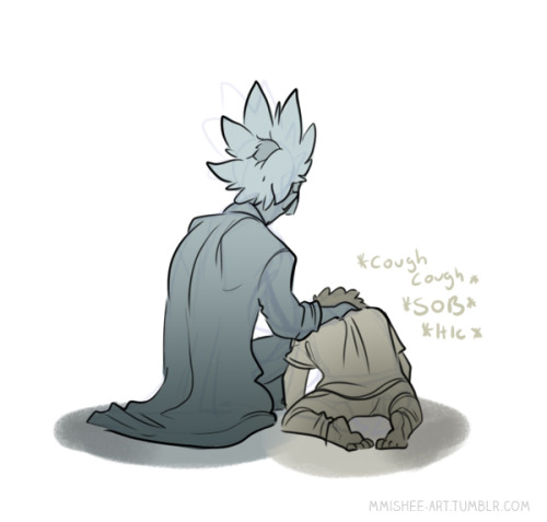 mmishee-art:  I continued with the ‘Morty is going to turn into Rick’ theme.  Cause I love hurting myself and I’m taking you all with me.  ･✿ヾ╲(｡◕‿◕｡)╱✿･ﾟ 