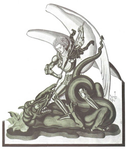 larvalhex:  Illustrations by Manuel Bujados, ca. 1915–1930 