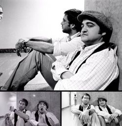 Superseventies:  Chevy Chase And John Belushi, New York City, 1976. Photos By Michael