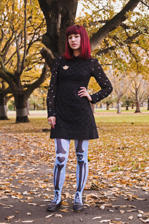 wamhstudio:  Pre-orders for Frankie tights and Polka-dot skeleton tights are open in We’re All Mad Here’s online shop! http://wereallmadhere.co/collections/tights 