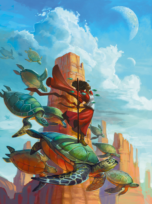 blogfanreborn777: Desert Journey by Julie Dillon