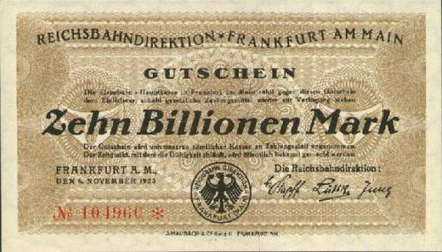 It&rsquo;s Only Paper &mdash; Hyperinflation in Weimer Germany. After World War I the Kaiser