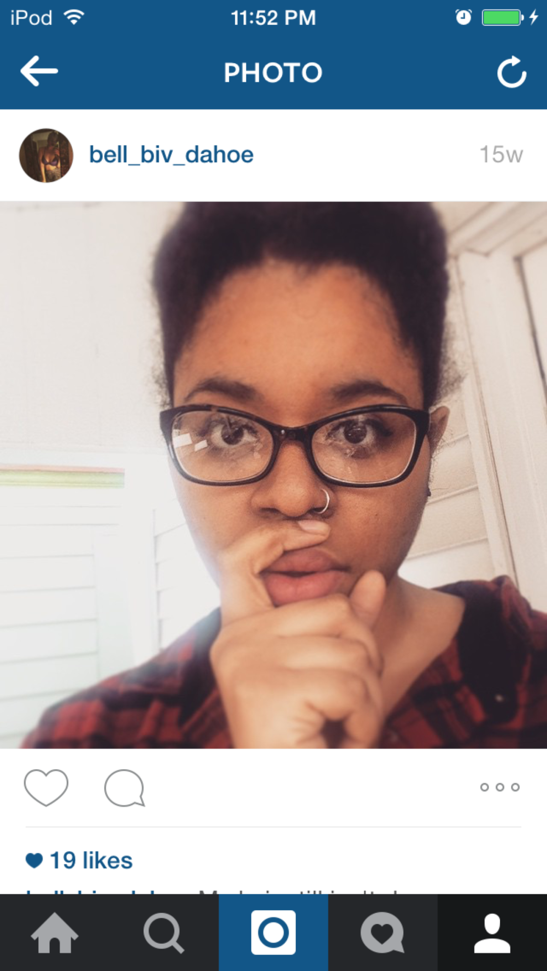 browngirlblues:  My favorite 2015 selfies. G-rated version.   I was tagged by @latinahoops