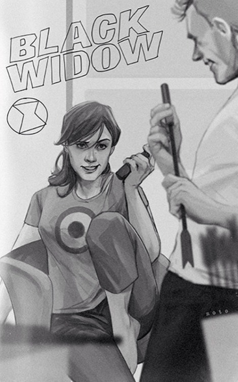 ungoliantschilde:  some black and white artwork by Phil Noto.