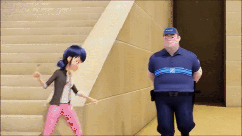 ailmaoo:  Marinette being a clumsy mess gif set 