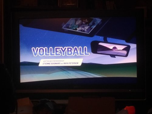 etienneguignard:Here it is ! My first storyboard on Steven Universe Future, “volleyball” with the wonderful @mayapetersen ! It was such an honnor working on this show… A dream came true my friends !!! <3   May I please geek out on the Three