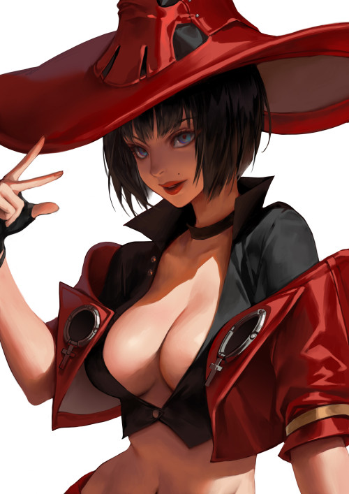 fantasy-scifi-art:GUILTY GEAR I-NO by CharlesC 