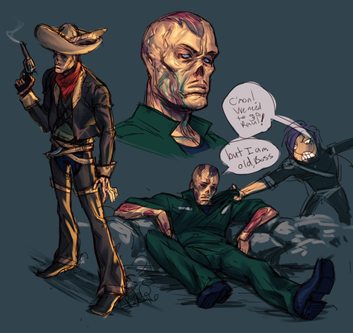pirate-cashoo:something quick. been playing New Vegas and have come to find RAUL IS SO UNDERRATED!! 