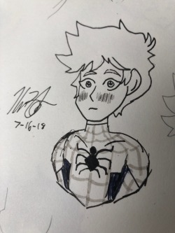 yes hello shads may i submit my list of reasons why i love Biderman? (sorry if i got the hair wrong, i tried my best)(thedujifuji)