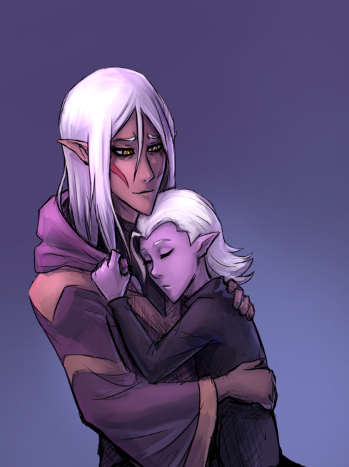 theneonwerewolf:Honerva and Lotor. Season 3 gave me some feels ;_;