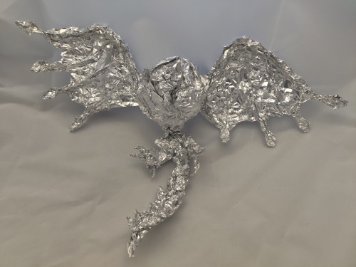 thefoilguy:Paolumu from Monster Hunter World - Aluminum Foil Sculpture