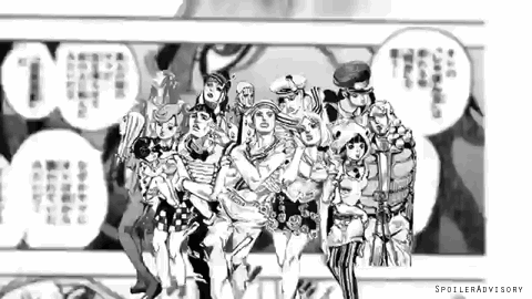 spoileradvisory:  【合作】ジョジョの奇妙な旅絵巻 