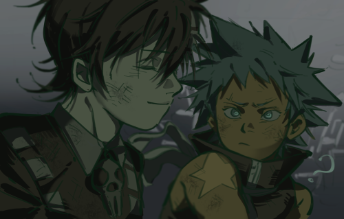 Au; Kid Is A Bit Less Orderly Than How Death Made Him To Be. Or Kid And Blackstar Are Mad