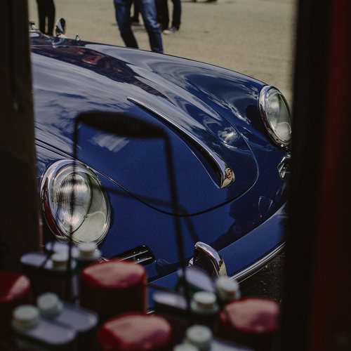 356 at the pump  #luftgekühlt #porsche #luftgekühlt6 (at Los Angeles, California) www.instag