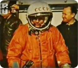 sci-universe:54 years ago today (April 12), Yuri Gagarin, a Soviet pilot and cosmonaut, became the f