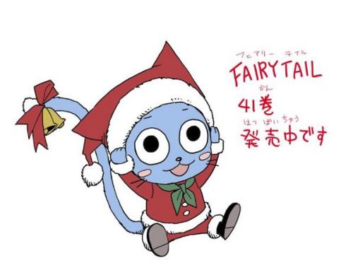 fttrollshima:  It’s December! Christmas artwork from 2012/2013 Art © Hiro Mashima 