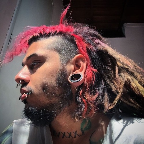 #dread #pinkhair #menshairstyle    #lost #lostnachos #lostnachos2018