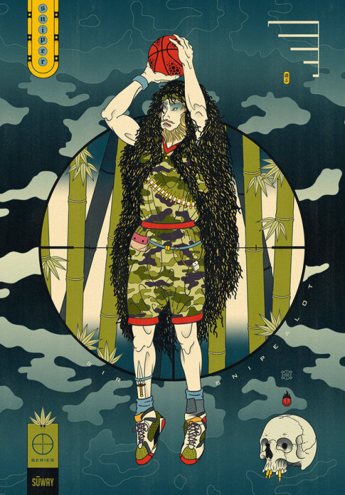 really-shit:
“ Edo—Ball | Andrew Archer Edo—Ball is an on-going series of artworks inspired by Basketball, Japan, NBA and Culture. The series started in 2013 with two personal artworks I created, The Rock & The Ghost. These artworks were created from...