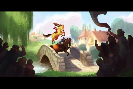 elioli-art:Some early Vis Dev for Spirit: Untamed! This is all we did since we were