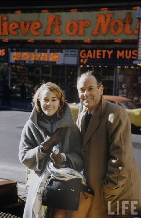 Jane and Henry Fonda(Leonard McCombe. 1959?)