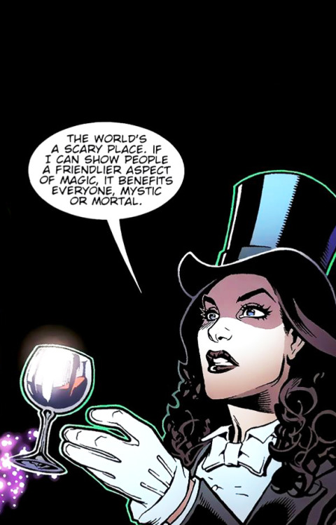 withgreatpowercomesgreatcomics: Zatanna #1Written by Paul DiniArt by Stephane Roux