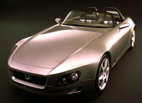 Honda SSM, 1995, by Pininfarina. The Sport Study Model was a prototype for what became the Honda S20