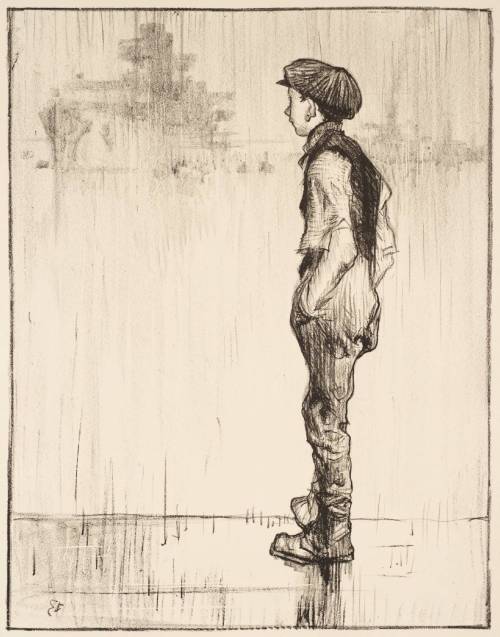 Making Sailors: Youthful Ambition by Sir Frank Brangwyn