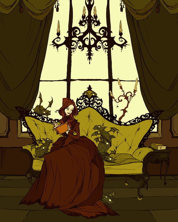 gothiccharmschool:  matahitorigoto:  http://abigaillarson.deviantart.com  abigaillarson