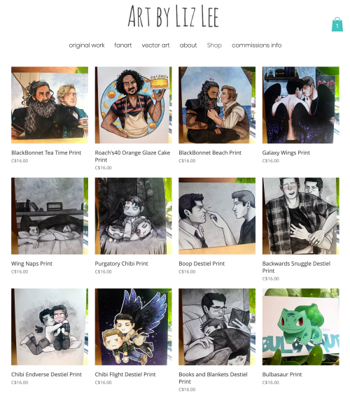 NEW SHOP!After lots of hard work, I’ve migrated some new prints and most of my old ones to my person