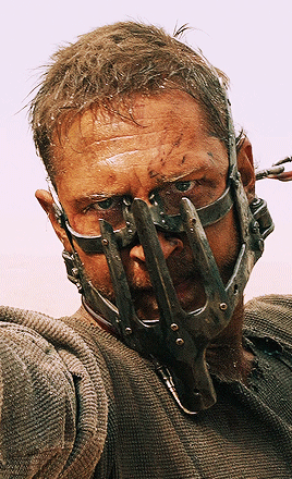 Tom Hardy As Max RockatanskyMAD MAX: FURY ROAD (2015) Dir. George Miller