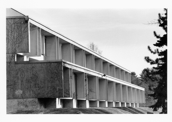 architectureofdoom:  Whitmore Hall, UMass Amherst, Campbell &amp; Aldrich, 1966-67.