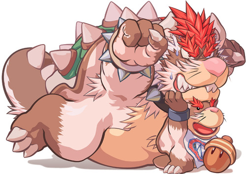 latanieredecyberwolf:  Bowser Concept  by Masa Bowser 