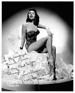             Mary Lou O'brien    Vintage Promo Photo Personalized To The Mother Of