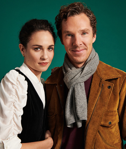 Tuppence Middleton and Benedict Cumberbatch for BuzzFeed News [x]