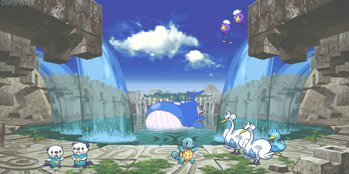 chipsprites:   POKÉMON FOUNTAIN! ۞ ~  