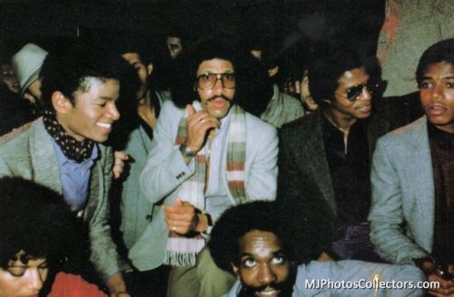 superseventies:  Michael Jackson and Lionel Richie at Studio 54.