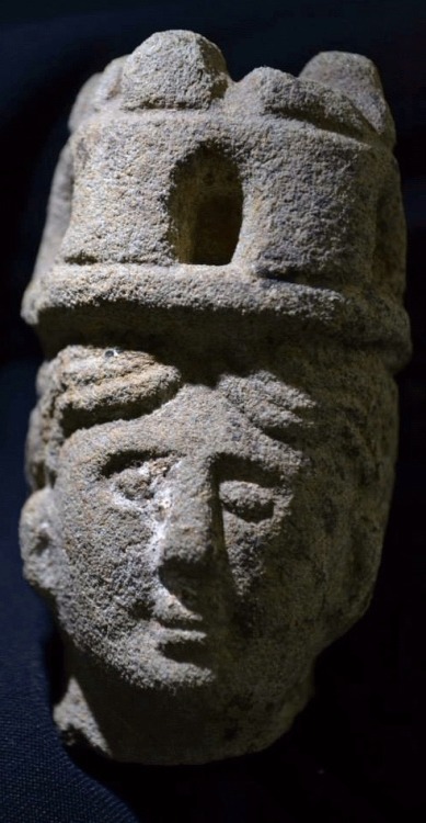 religioromana: A new stone carving has been discovered at Arbeia Roman fort, at South Shields at the