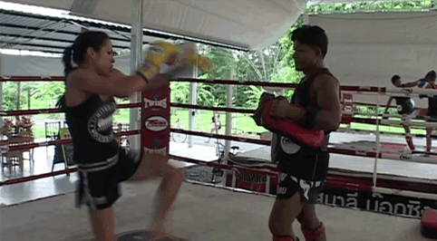 fitnessua:  Martial arts: Muay Thai Training Session. (x)