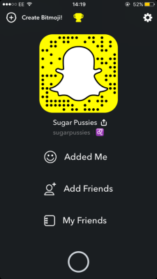 In the process of creating a Sugar Pussies Snapchat&hellip;. come follow us for exclusive content. Very new to this so all the love and help we can get would be amazing!