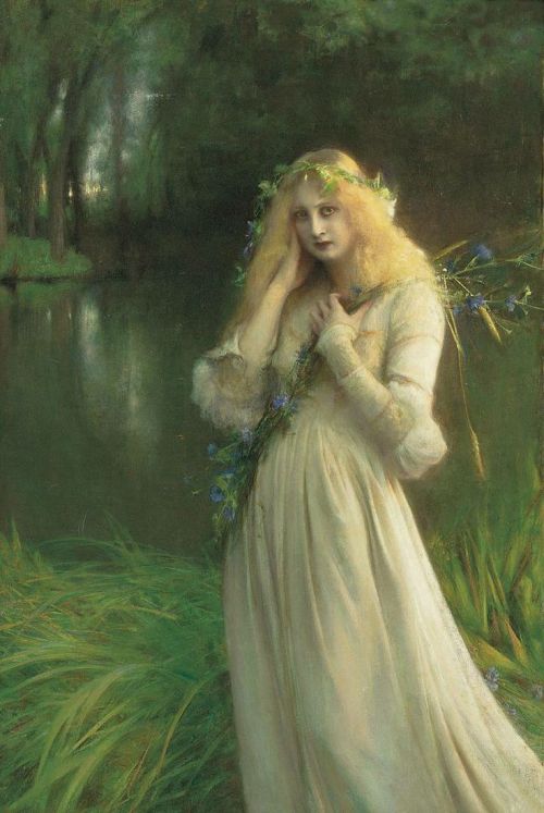 suonko: Pascal Adolphe Jean Dagnan-Bouveret (French, 1852-1929), Ophelia
