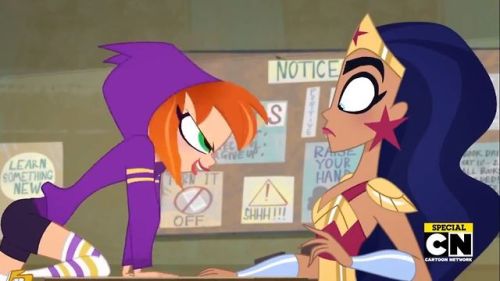 mrawkweird: [Hungry Eyes Intensifies] Babs is kinda sorta Astonishingly gay for Diana in this episod