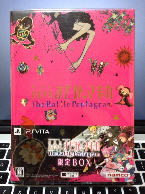 Madoka Magica PS Vita Game - Battle Pentagram. Limited Edition.