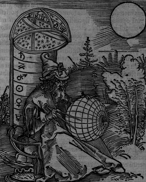 chaosophia218:Albrecht Dürer - Astronomer, “De Scientia Motus Orbis”, 1504.