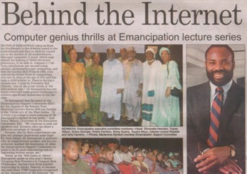 lagonegirl:   Black History Month:   Dr. Philip Emeagwali  Inventor of the World’s