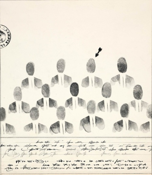 Saul Steinberg (American-Romanian, 1914-1999, b. Râmnicu Sărat, Buzău County, Romania, d. New York C